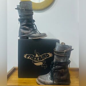 Ravi - Freebird Grey/Multi Boot